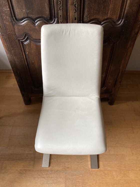 Image 1 of Paar eetkamerstoelen, model “Rolf Benz 7800”