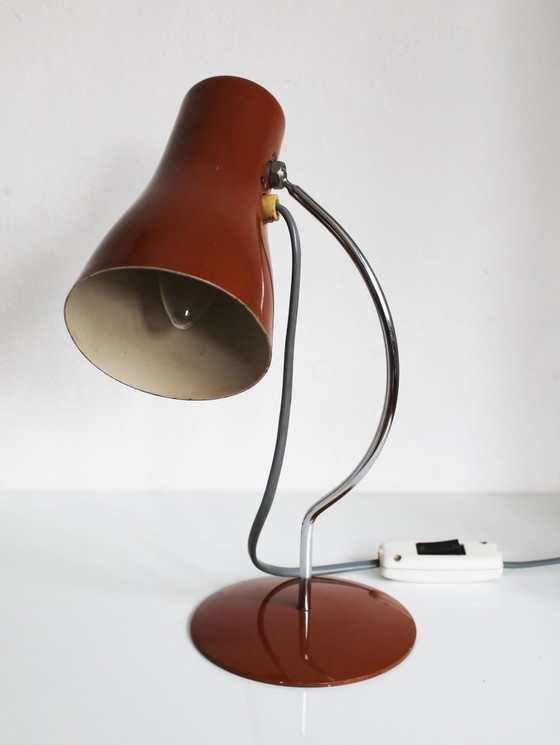 Image 1 of 1960s Mid Century Modern desk lamp by Josef Hurka