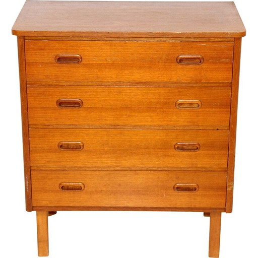 Commode vintage en teck, Suède 1960