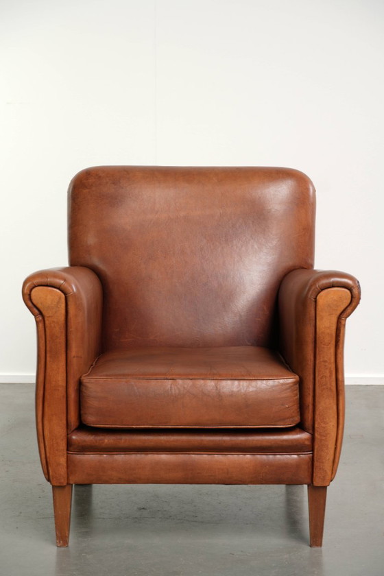 Poltrona in Pelle di Pecora Bella e Senza Tempo con Colori Splendidi e un Buon Design – Poltrone, Leather (photo 2 of 13)