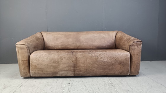 Image 1 of Gorgeous Brown Leather DS47 Sofa from De Sede