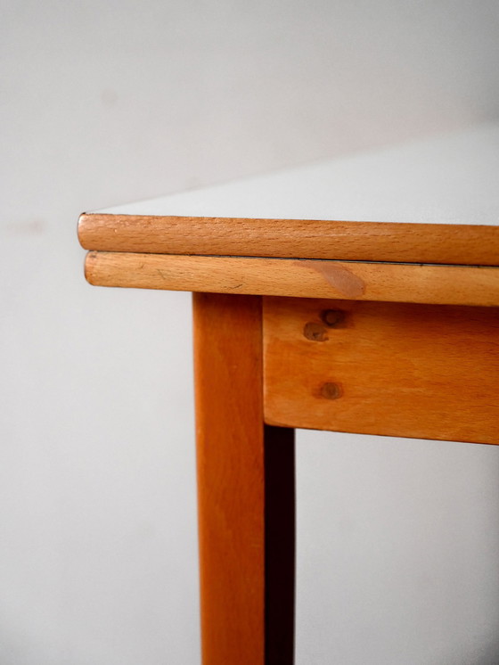 Image 1 of Vintage Scandinavian Teak and Formica Table
