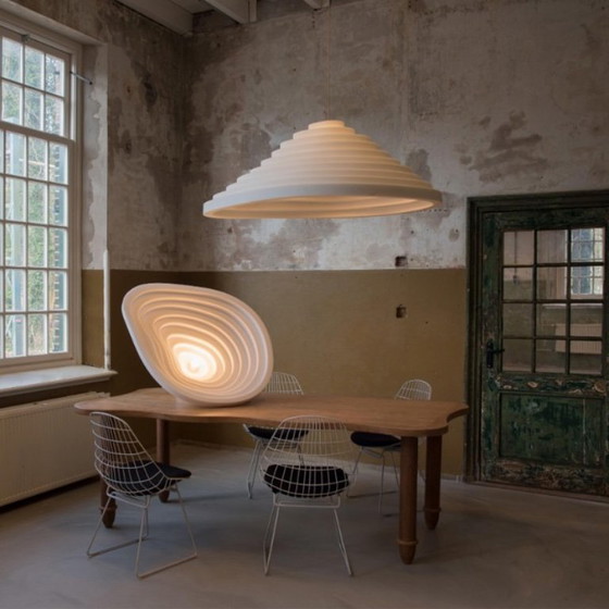 Image 1 of Lampe suspendue Foamo 'Champ de riz', Tjimke de Boer