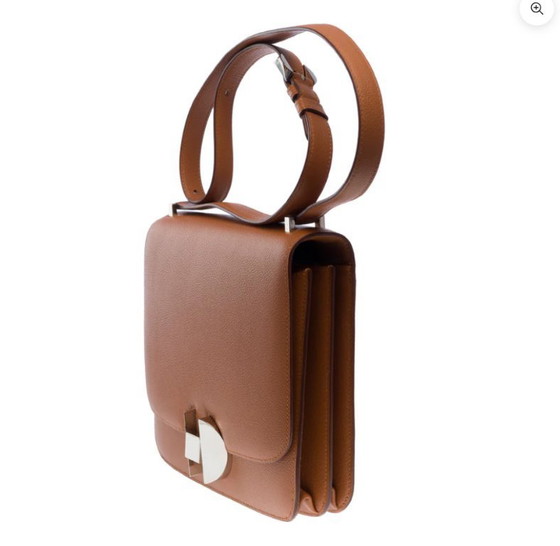 Image 1 of Borsa HERMES 2002 in cuoio dorato - 101272