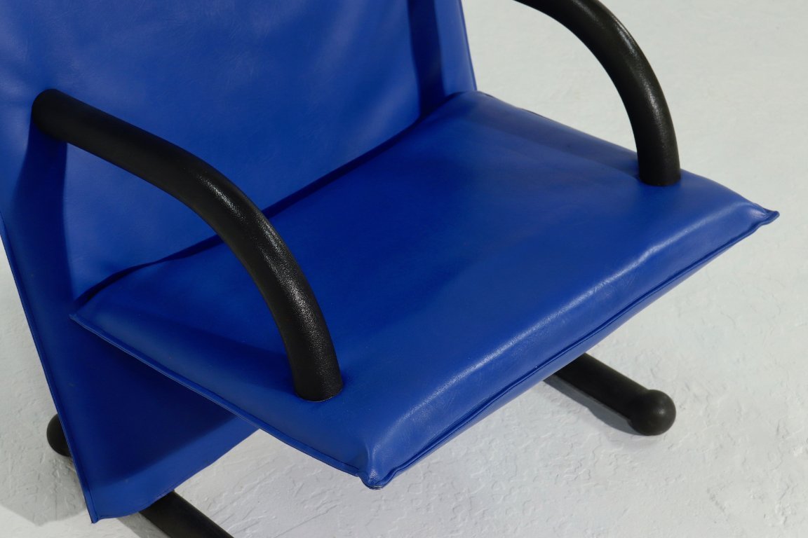Fauteuil Vintage Arflex Modèle T-Line Par Burkhard Vogtherr – Design Années 80 – Occasion