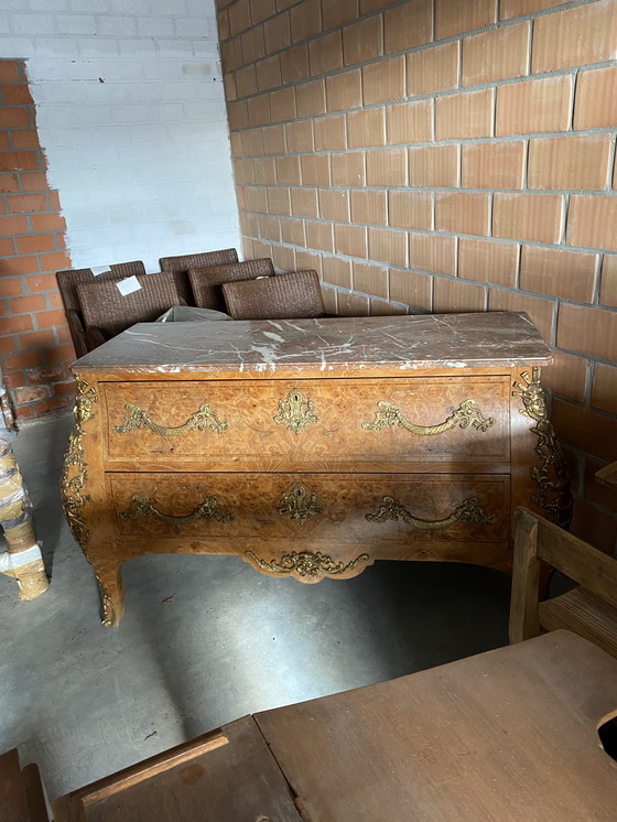 Image 1 of Antique Dresser With Marble Top