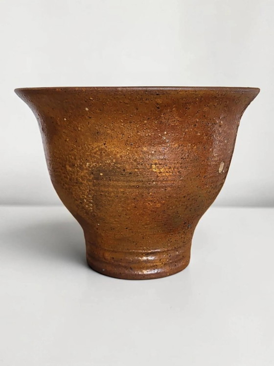 Ciotola da insalata XXL in gres, firmata Jacky Coville – Ciotole, Porcelain, Wood (photo 3 of 10)