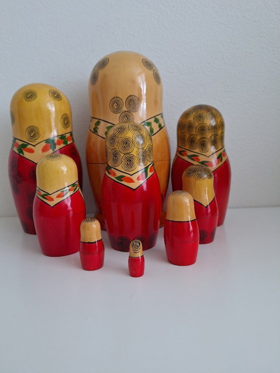 Image 1 of Matryoshkas, hand-painted