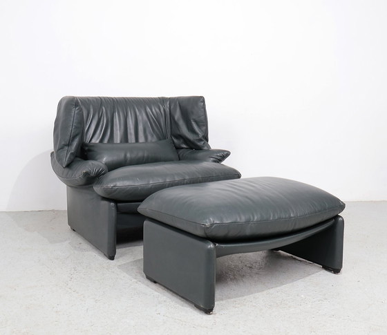 Image 1 of Cassina Portovenere Set Fauteuils Met Hocker