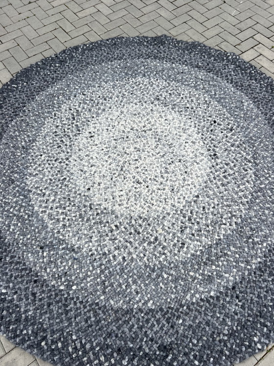 Perletta Roundabout Fade Gris – Alfombras, Wool (photo 5 of 6)