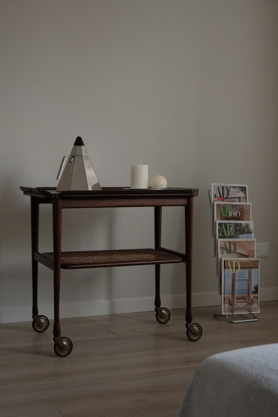 Image 1 of Deense mid-century serveertrolley