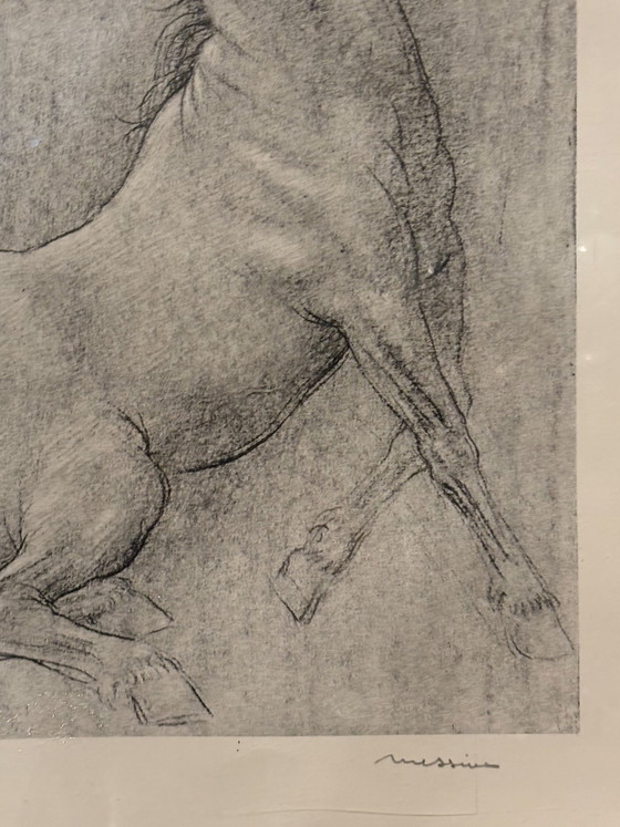Francesco Messina Horse Lithograph, 1960s – Paintings & Drawings, Paper, Figuratief (photo 4 of 9)