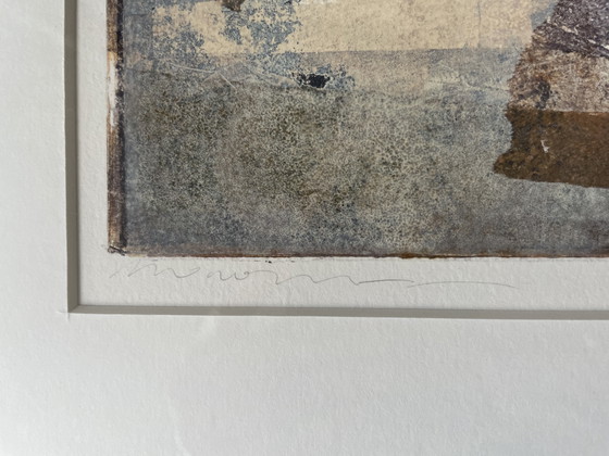 Image 1 of Thea Figee ha il suo monotipo "Zonder Titel".