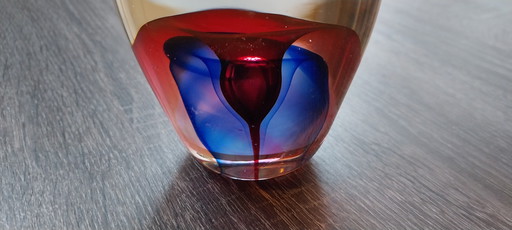 Special Murano apple full of colors sommerso