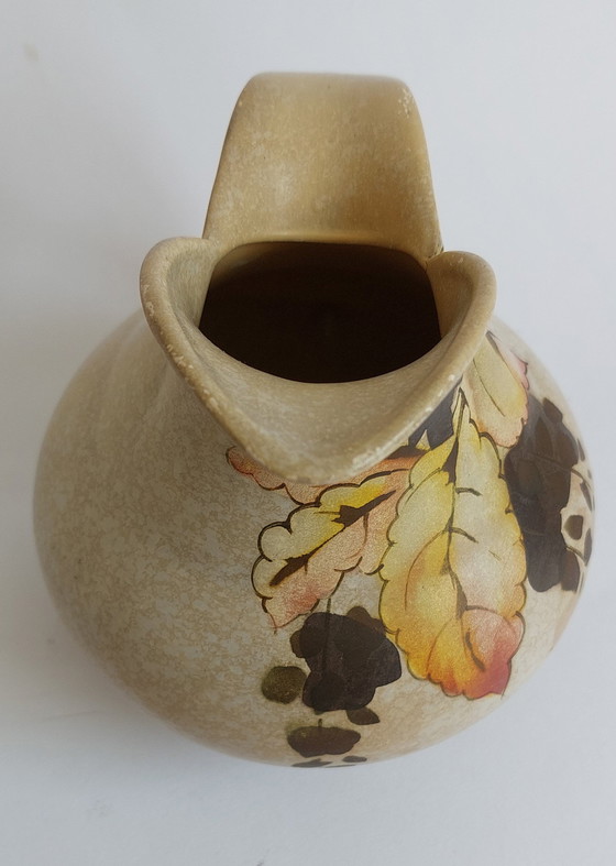 Image 1 of Vintage Brentleigh 1940's English hand painted jug.