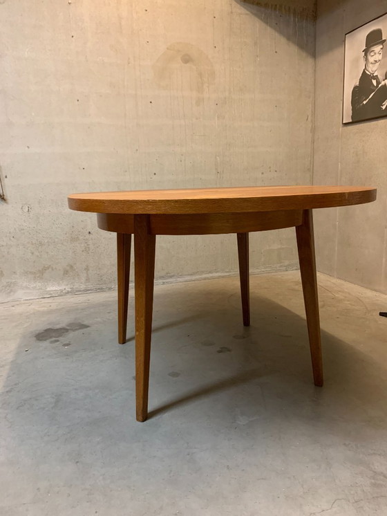 Image 1 of Round extendable dining table from Lübke