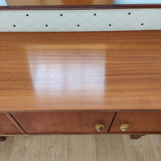 Image 1 of Ensemble tables de chevet vintage milieu du siècle avec coiffeuse - Prix