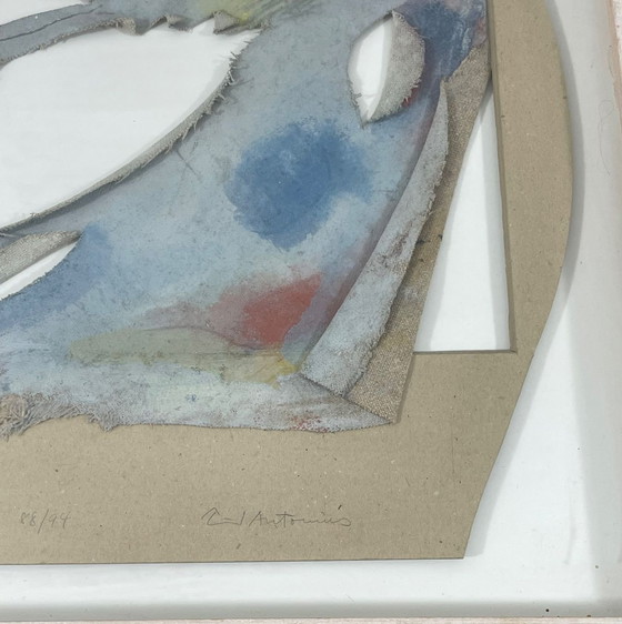 Image 1 of "Portrait" by Paul Antonius - mixed media on paper, 08/94