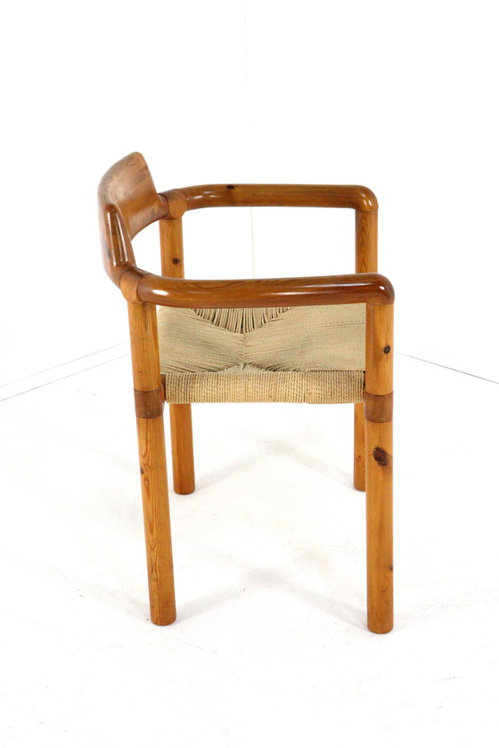 Image 1 of Set 7 Stoelen Eetkamestoelen in Stijl van Daumelier