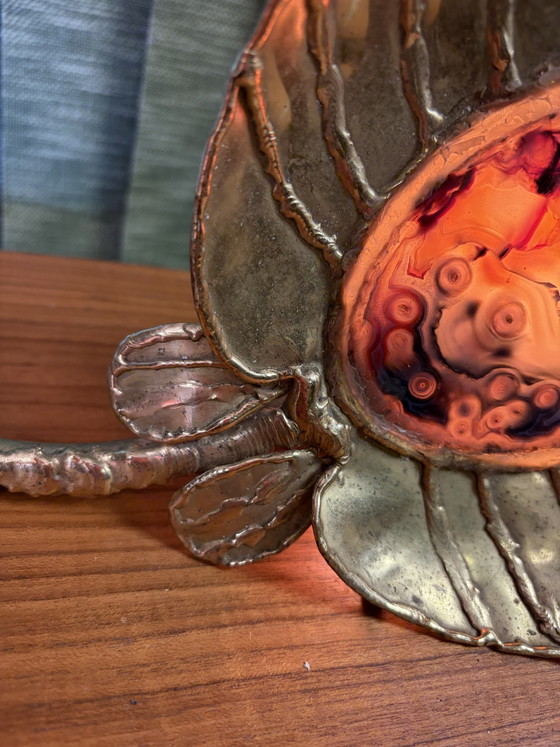 Image 1 of Lampe applique La Raie laiton design Dlg Isabelle Faure - Duval brasseur