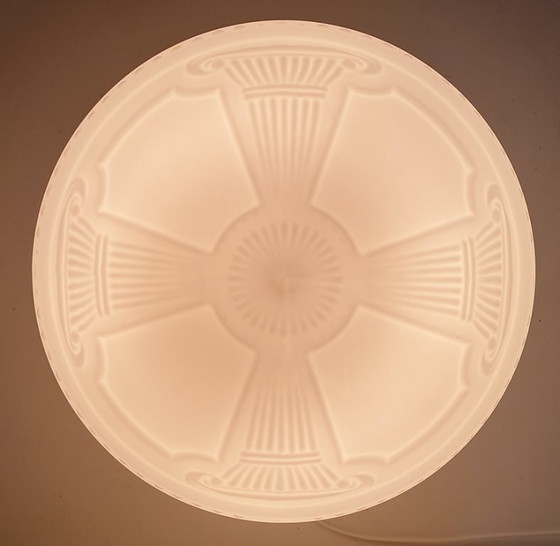 Image 1 of Grote Art Nouveau / Art Deco  stijl hanglamp