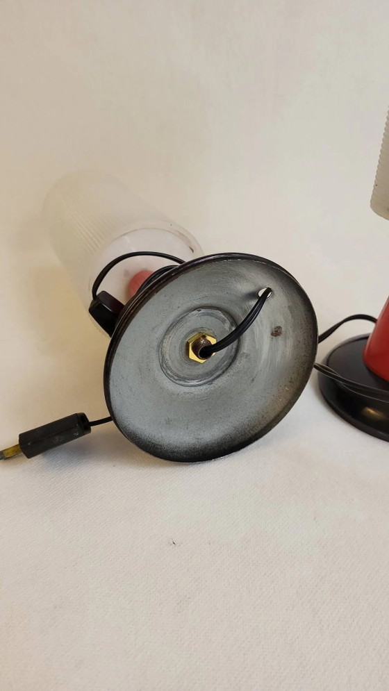 Lampada Rockabilly anni '50-'60 (*2) – Lampade da tavolo, Metal, Plastic, Vintage (photo 12 of 12)