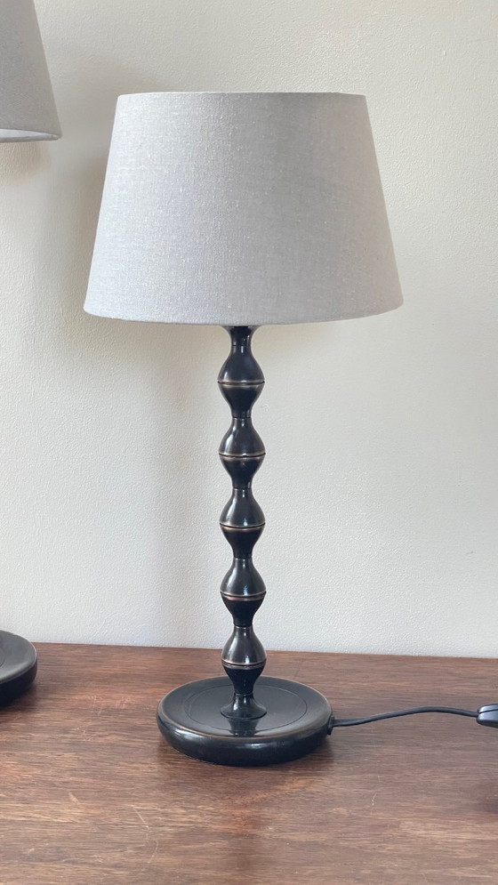 Image 1 of Een paar vintage Ikea spiraallampen