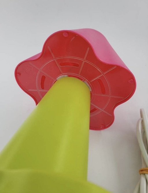 Lampada da tavolo vintage Ikea Mammut rosa, anni '90