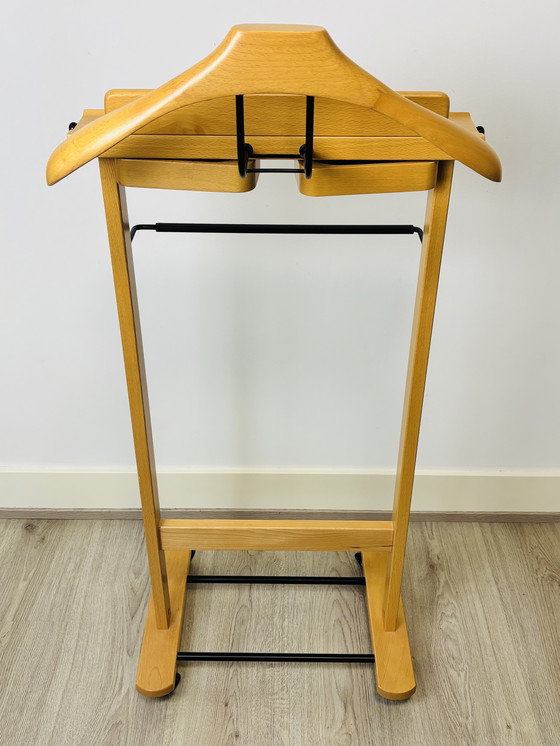 Image 1 of Vintage Aris wooden valet stand 1980s-90s