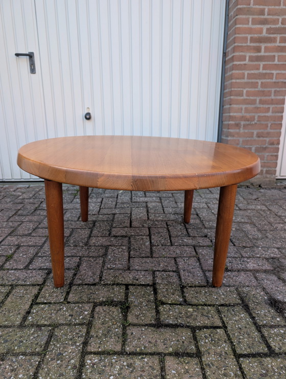 Image 1 of Vintage jaren 60/70 massief teak houten Deense salontafel