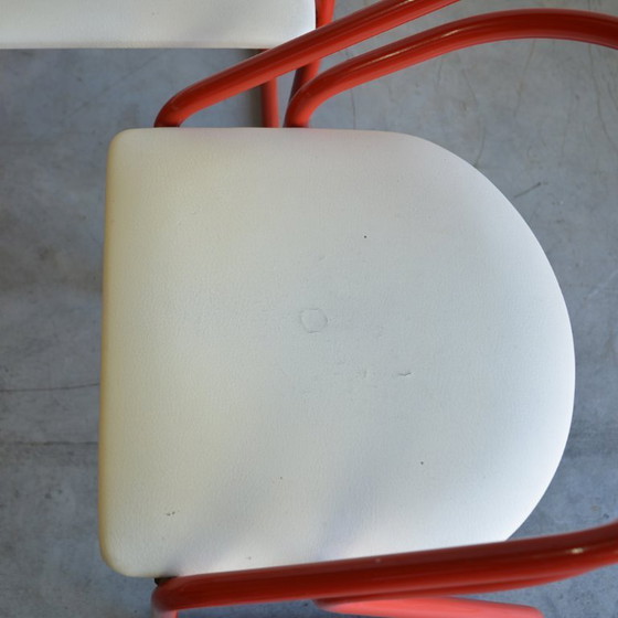 Image 1 of 4 chaises tubulaires