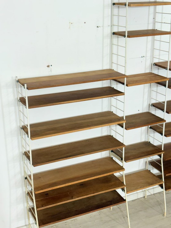 Image 1 of Étagère murale modulaire classique « Sybille », grand format, au design vintage.