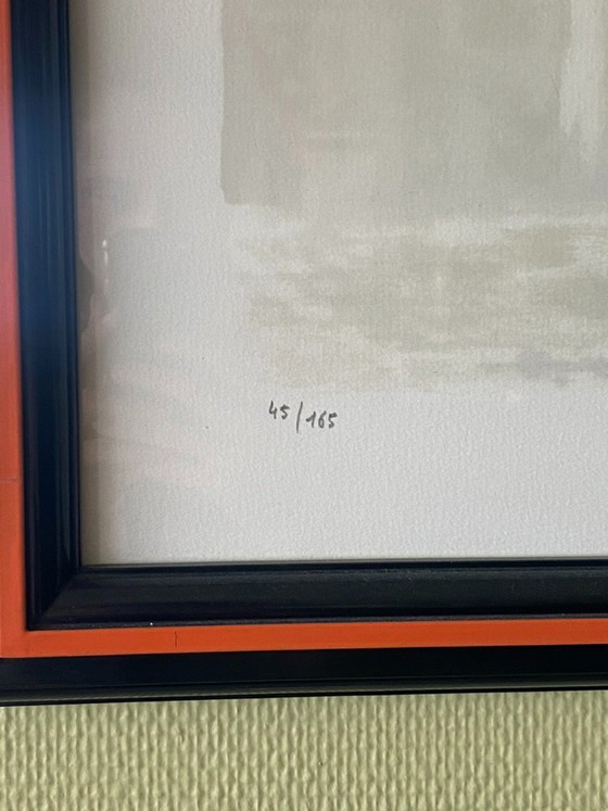 Image 1 of Painting Bouquets de soucis et d'anémones - Cathelin