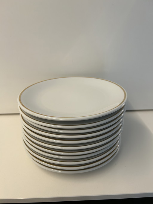 11 Vintage Teller La Porcelaine de Baudour