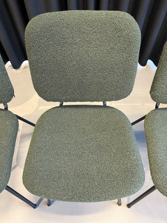 Image 1 of 4X Gijs Van Der Sluis Esszimmerstuhl Nr. 14 - Design In Box