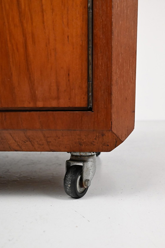 Image 1 of Bijzonder teak ‘fliptop’ barretje