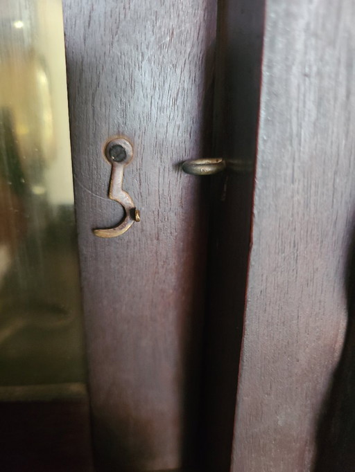 1880 Pendulum Clock Wall Clock Solid Wood