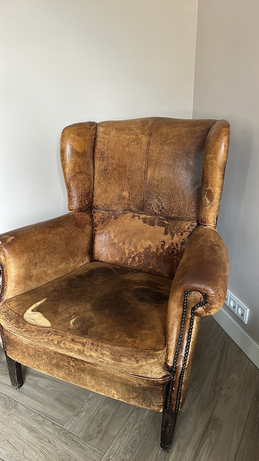 Vintage Ohrensessel