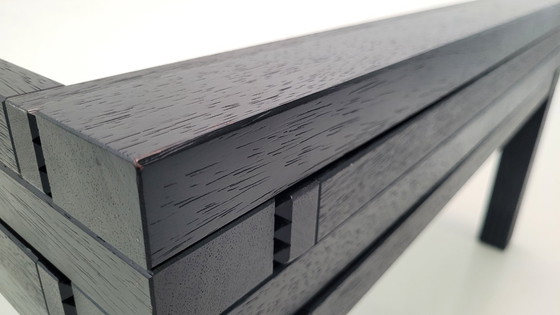 Image 1 of Table basse modulaire extensible « Hexa » – Vuarnesson pour Bellato, France, années 1980