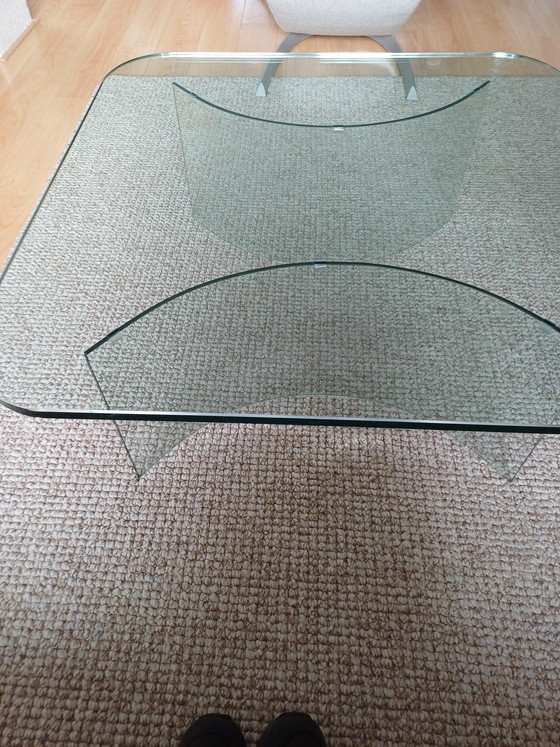 Image 1 of Fiam Glas-Couchtisch