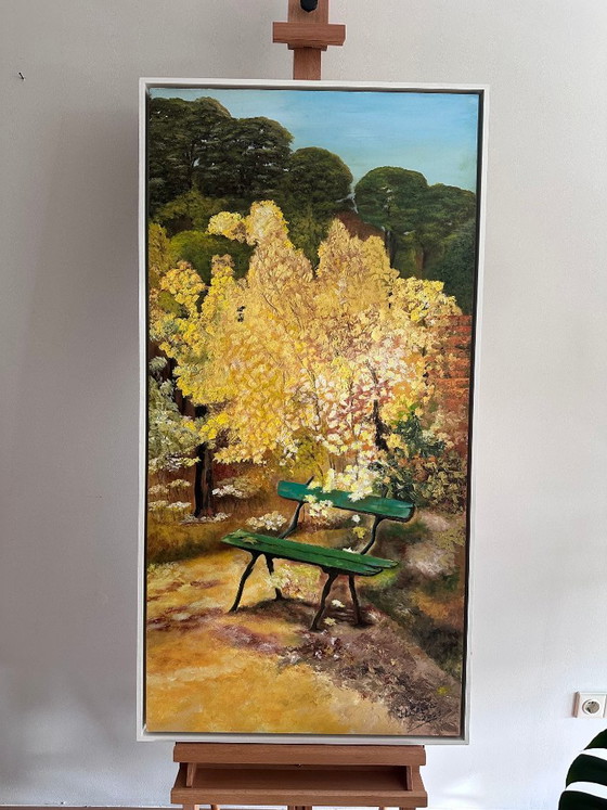 Jose Luis Saura pintura parque – Pinturas y dibujos, Lienzo (photo 2 of 8)