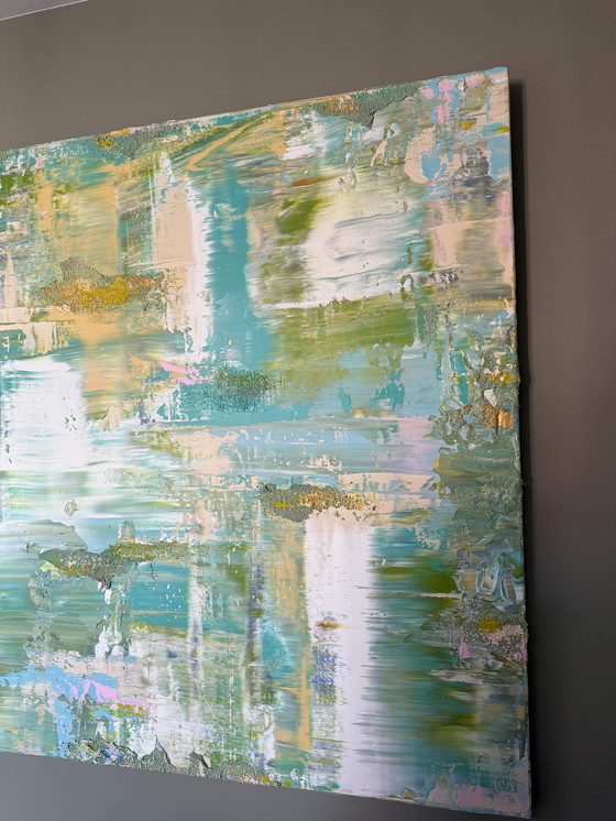 Image 1 of Lynn Spoor Groene Oase 2022 150x120 cm