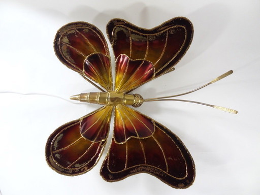 Wall Applique in the Shape of a Butterfly, Henri Fernandez