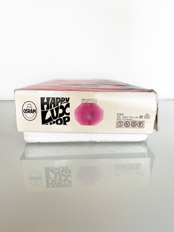 Image 1 of Vintage Jaren 70 Osram Happy Lux Feestverlichting Lampjes