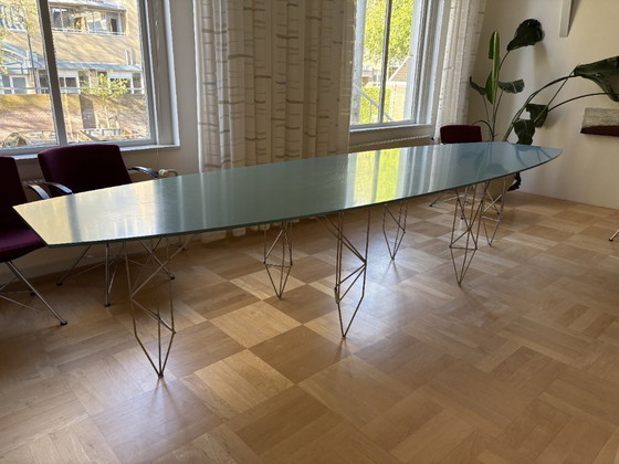 Image 1 of Beautiful blue designer table