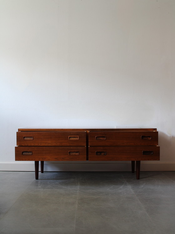 Image 1 of Vintage Danish chest of drawers/TV unit by Hundevad in rosewood