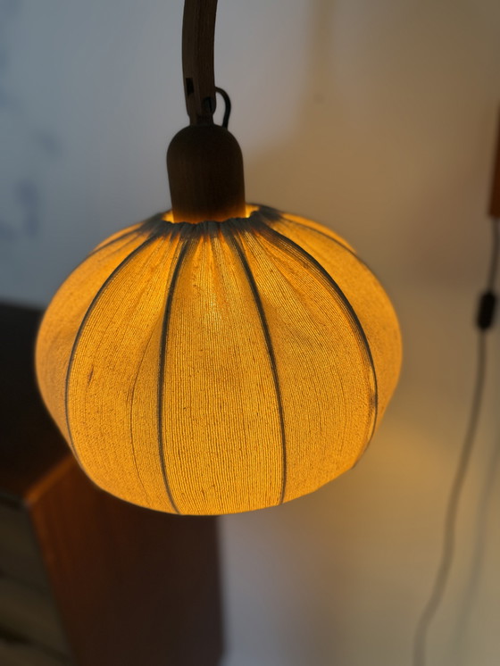 Image 1 of Applique murale vintage en teck « Archea », Domus '70