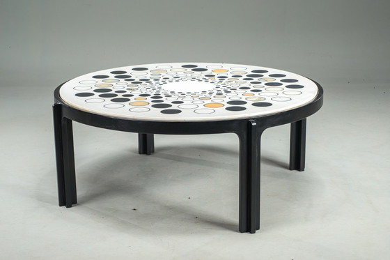 Image 1 of Tavolino vintage Ravenna in marmo di Heinz Lilienthal, anni '70