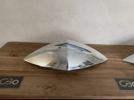 Image 1 of 2x Tobias Grau Artur.  Chrome Wall Light