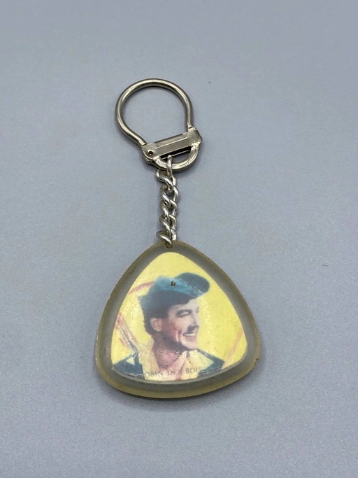 Double-sided Keychain Bitter S. Pellegrino - Robin Hood – portemonnees klein lederwaren, Vintage (photo 2 of 2)
